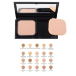 Shiseido, Sheer Matifying Compact, Olievrij, Langdurig, Compacte foundation, O20, Natuurlijk licht oker, SPF 10, Navulbaar, 9.8 g