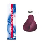 Wella Professionals, Color Touch Special Mix, Zonder ammoniak, Semi-permanente haarkleuring, 0/68 Violet Blue, 60 ml