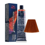 Wella Professionals, Koleston Perfect Me+, Permanente haarkleuring, 7/47 Medium Blonde Red Brown, 60 ml