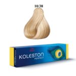 Wella Professionals, Koleston Perfect, Permanente haarkleuring, 10/38 Bright Light Blonde Golden Blue, 60 ml