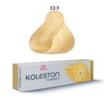 Wella Professionals, Koleston Perfect, Permanente haarkleuring, 12/3 Special Gold Blonde, 60 ml