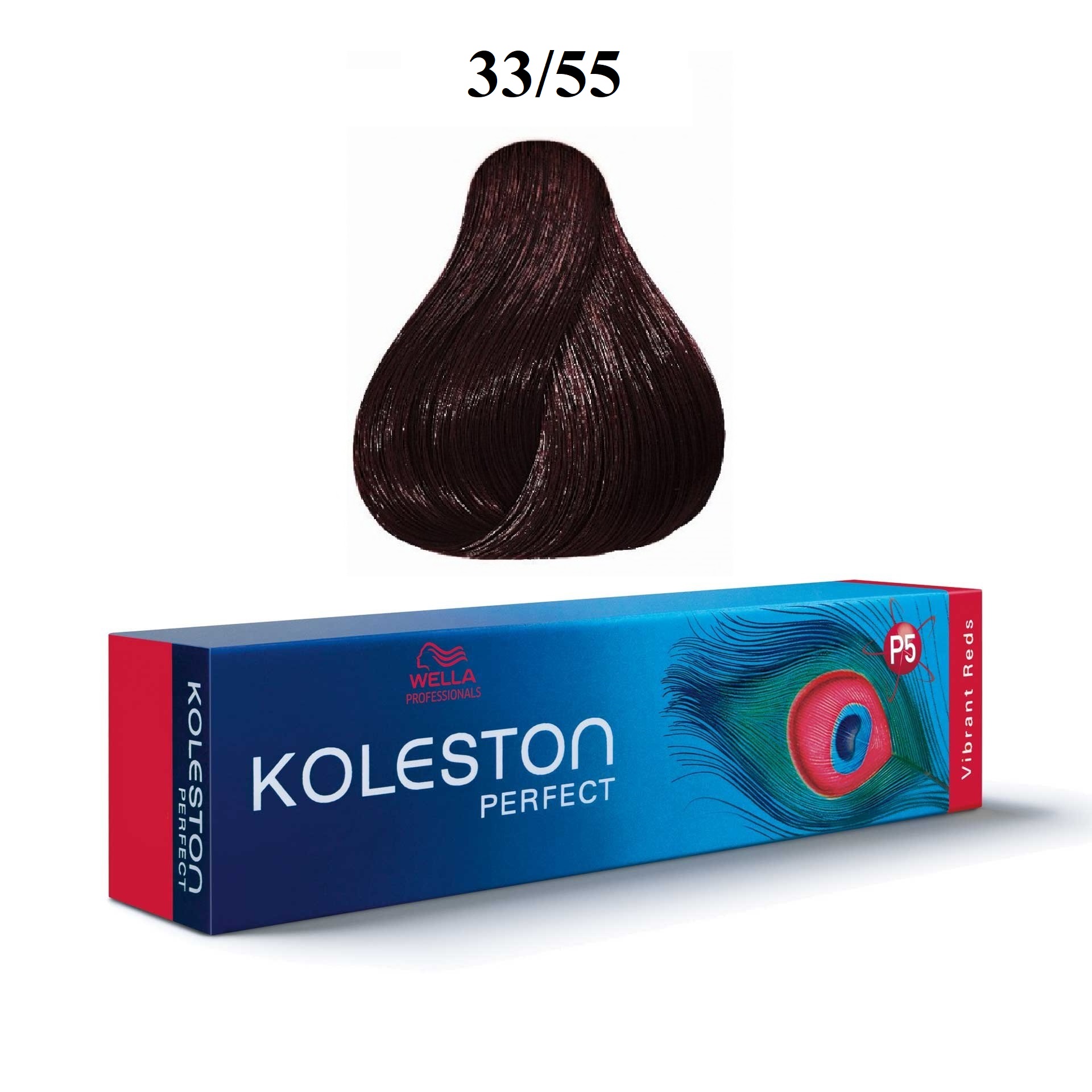 wella-professionals-koleston-perfect-permanent-hair-dye-33-55-dark-chestnut-intense-mahogany-60-ml-0-4015600183646-1675122162 Wella Professionals, Koleston Perfect, Permanente haarkleuring, 33/55 Dark Chestnut Intense Mahogany, 60 ml - Afbeelding 1