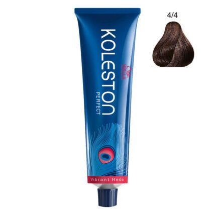 Wella Professionals, Koleston Perfect, Permanente haarkleuring, 4/4 Medium Brown Red, 60 ml