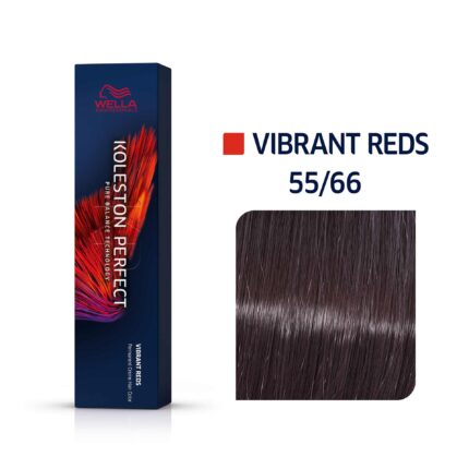 Wella Professionals, Koleston Perfect, Permanente haarkleuring, 55/66 Light Chestnut Deep Violet Intense, 60 ml