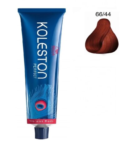 Wella Professionals, Koleston Perfect, Permanente haarkleuring, 66/44 Dark Blonde Intense Red, 60 ml