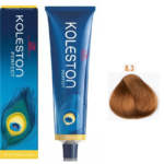 Wella Professionals, Koleston Perfect, Permanente haarkleuring, 8/3 Light Blonde Gold, 60 ml
