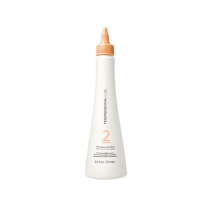 No Inhibition, Waving Tridimensional Curl 2, Permanent vloeistof, Voor gekleurd haar, 250 ml