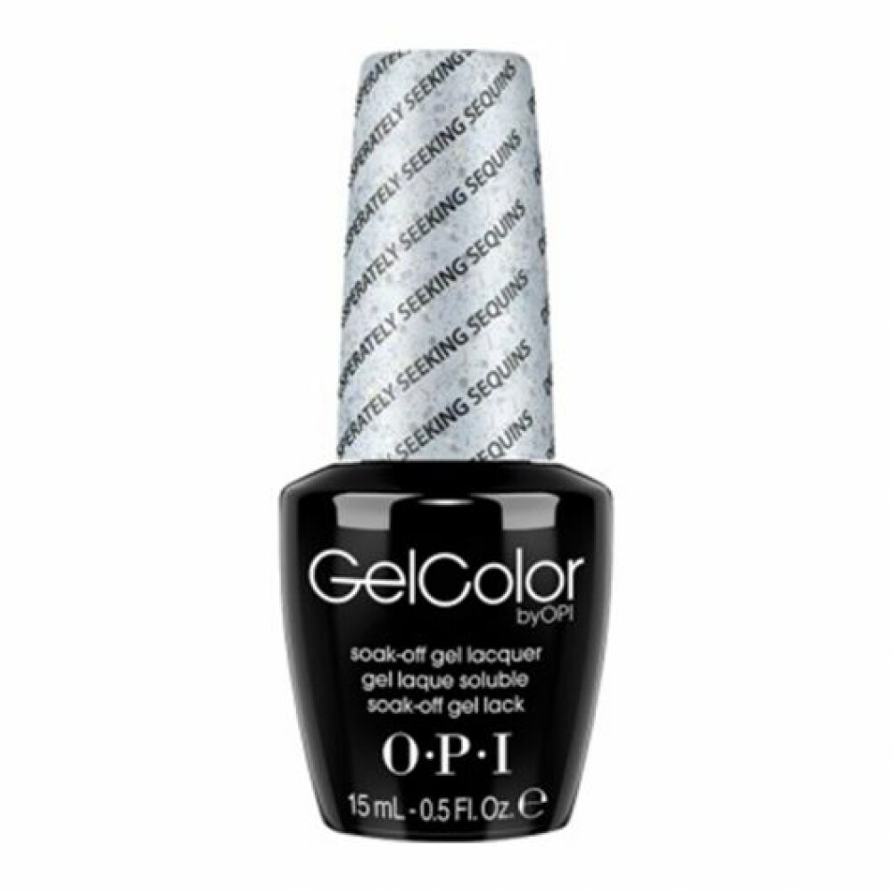 opi-gel-color-semi-permanent-nail-polish-desperately-seeking-sequins-15-ml-1672328730 Opi, Gel Color, Semi-permanente nagellak, Wanhopig op zoek naar pailletten, 15 ml - Afbeelding 1
