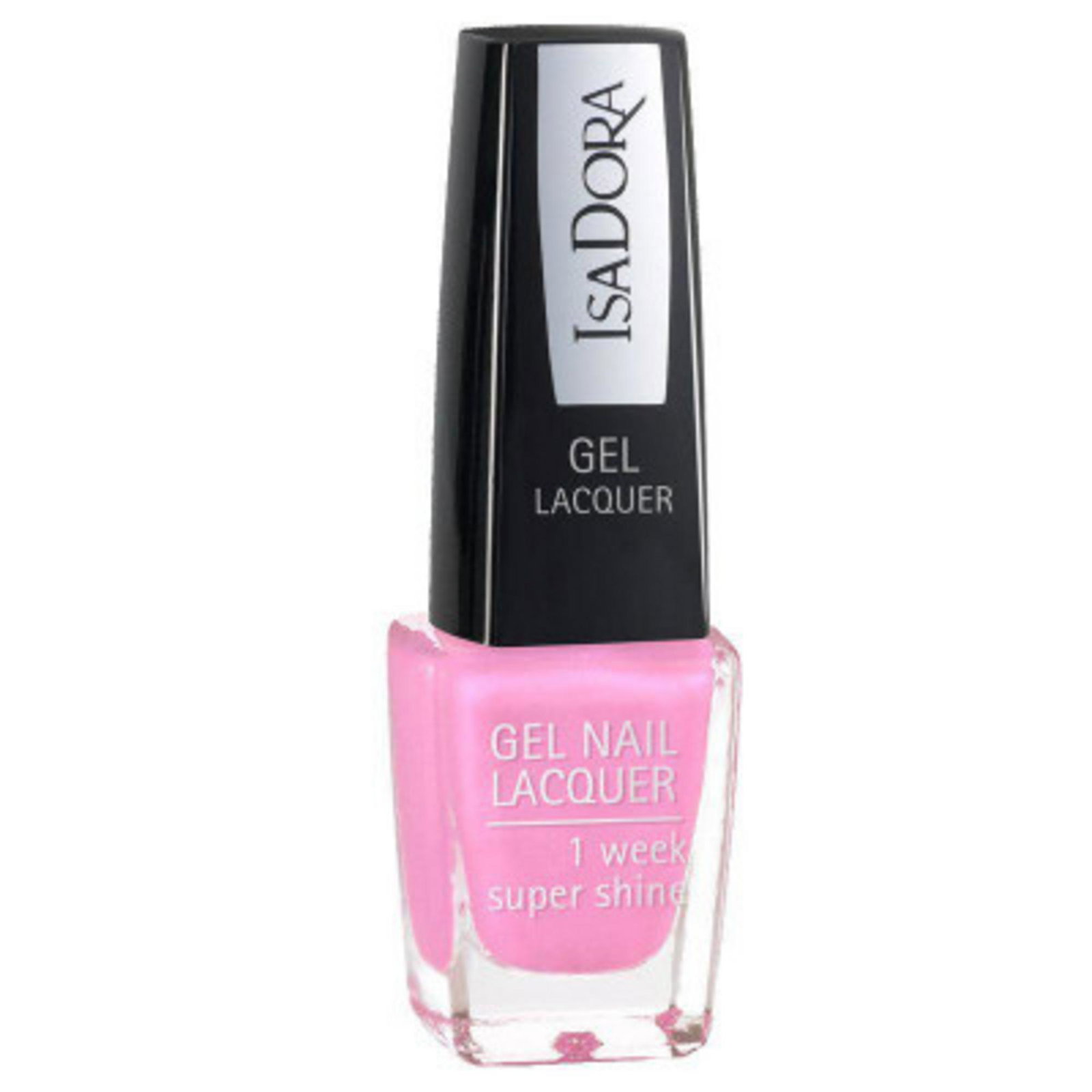 08037317852302224-0-68ef522c6bcf1 IsaDora, Gel Lacquer, Glansafwerking, Nagellak, 222, Roze bom, 6 ml - Afbeelding 1