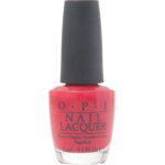 Opi, Nail Lacquer, Glanzend, Nagellak, So Hot It Berns, 15 ml