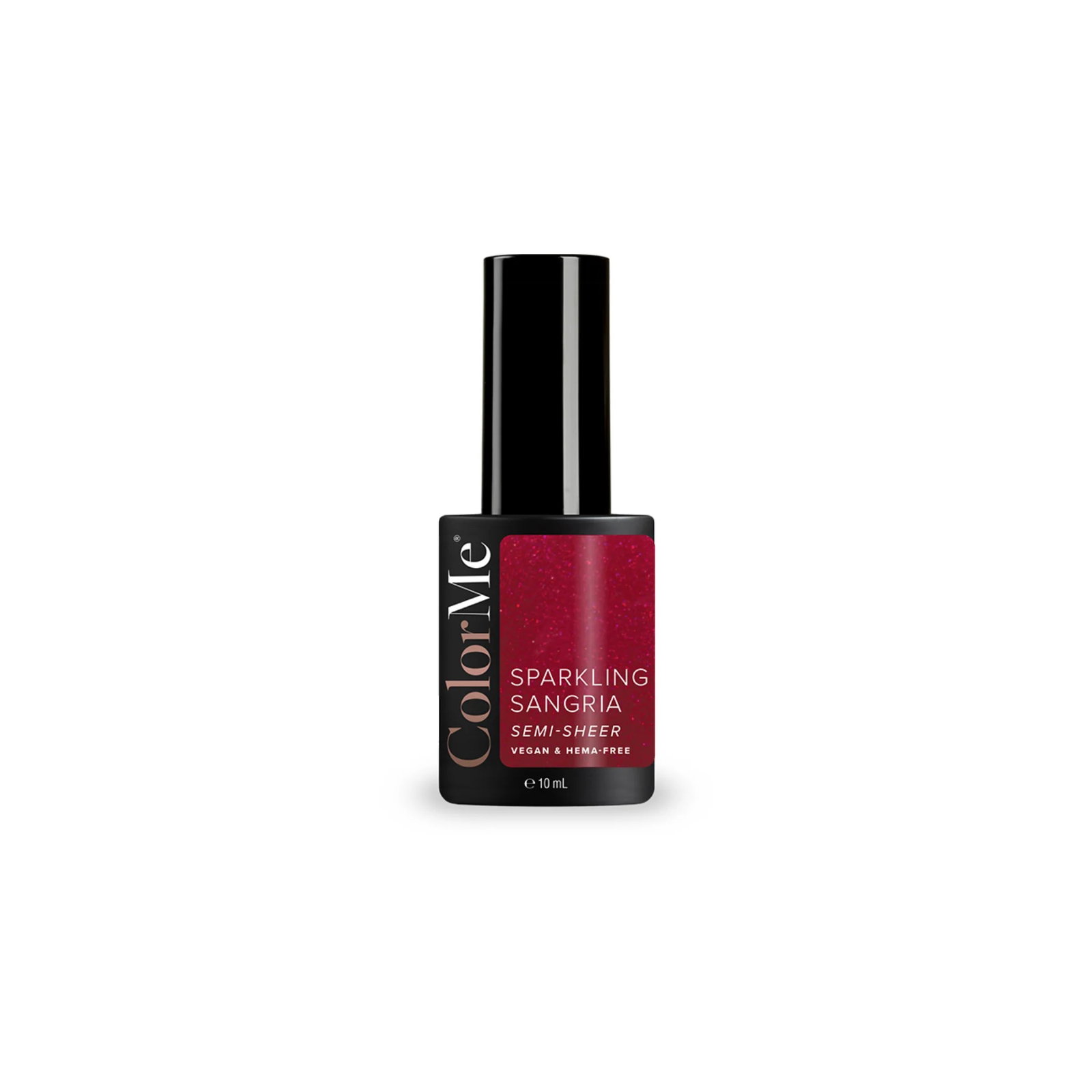 colorme-cosmetics-sparkling-sangria-semi-sheer-semi-permanent-nail-polish-transparent-10-ml-1785906988-1 ColorMe Cosmetics, Sparkling Sangria, Halfdoorzichtig, Semi-permanente nagellak, Doorschijnend, 10 ml - Afbeelding 1