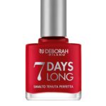 Deborah, 7 Day Long, Vitaminen, Sneldrogend, Nagellak, EN876, Iconisch rood, 11 ml