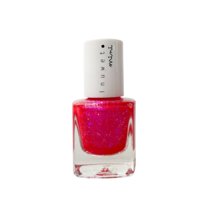 Inuwet, Inuwet, Glitter, Nail Polish, Fushia, 5 ml *Miniature