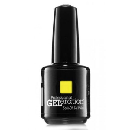 Jessica, GELeration Colours, Semi-permanente nagellak, GEL-788, Gele bliksem, 15 ml