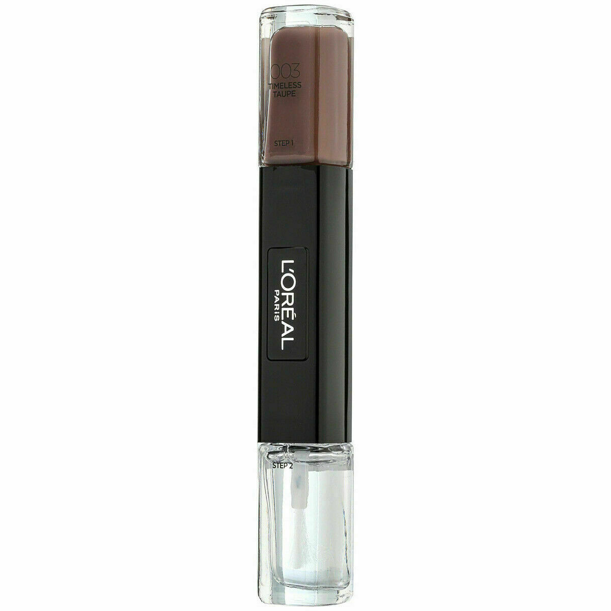 l-oreal-paris-infallible-gel-effect-nail-polish-2-in-1-003-timeless-rose-x2-5-ml-1677163070 L'Oreal Paris, Infallible, Gel-effect, Nagellak 2-in-1, 003, Tijdloos taupe, 2 x, 5 ml - Afbeelding 1