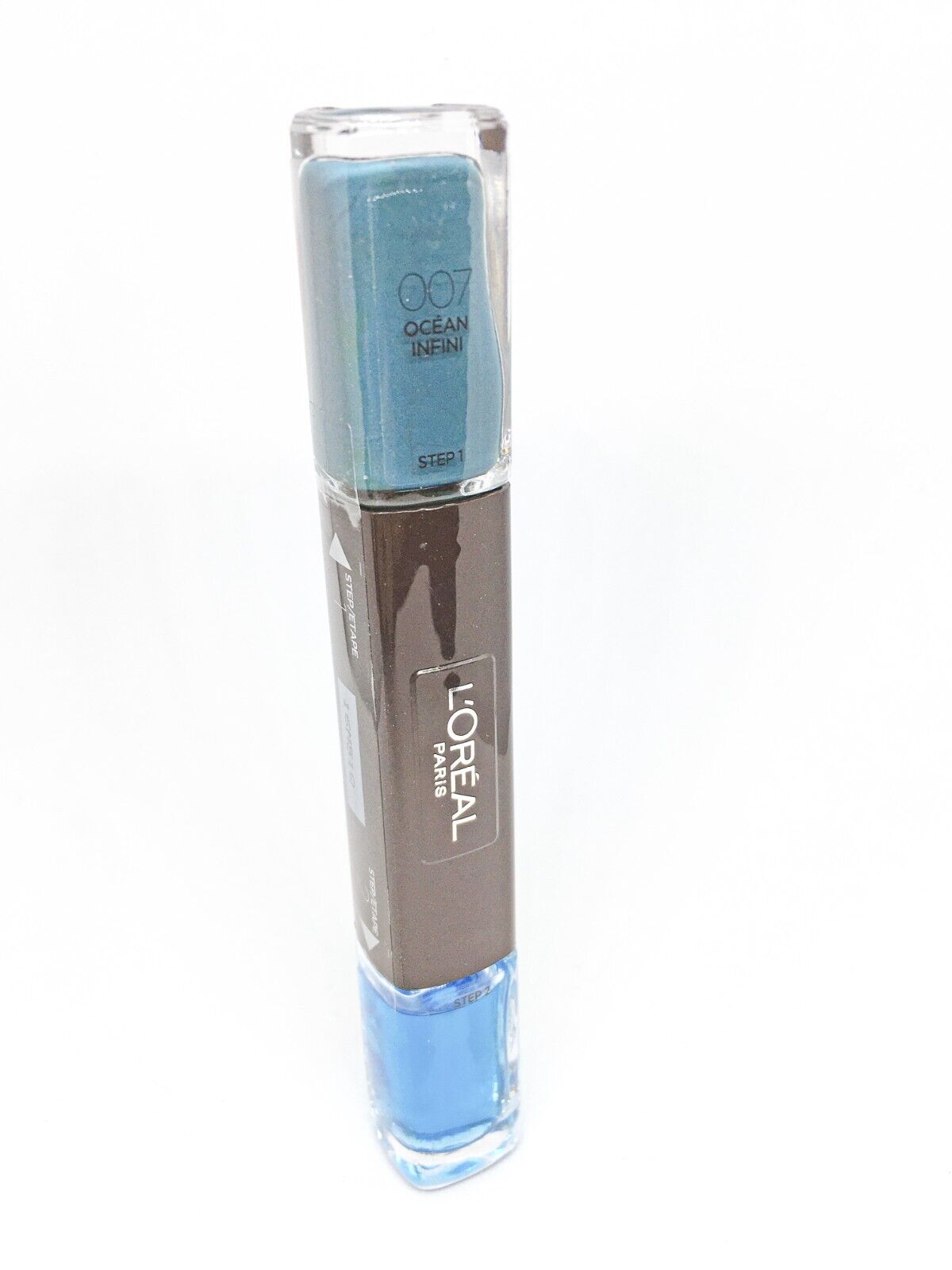 l-oreal-paris-infallible-nail-polish-2-in-1-007-ocean-infinit-2x-5-ml-1681903018 L'Oreal Paris, Infallible, Nagellak 2-in-1, 007, Oceaan Oneindig, 2 x, 5 ml - Afbeelding 1