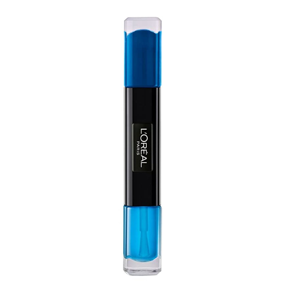 l-oreal-paris-infallible-nail-polish-2-in-1-133-blue-pallet-x2-pcs-5-ml-1677324436 L'Oreal Paris, Infallible, Nagellak 2-in-1, 133, Blauwe pallet, 2 x, 5 ml - Afbeelding 1
