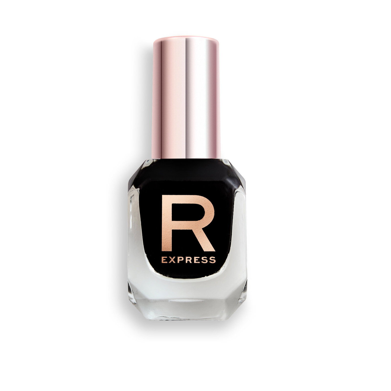 makeup-revolution-express-nail-polish-midnight-black-10-ml-1678361317 Makeup Revolution, Express, Nagellak, Middernachtzwart, 10 ml - Afbeelding 1