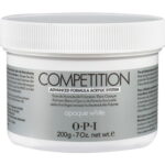 Opi, Competition, Acryl nagelpoeder, Ondoorzichtig wit, 200 g