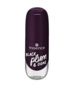 Essence, Gel Nail, Nagellak, 84, Black Plum & Done, 8 ml - Afbeelding 3