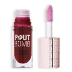 Makeup Revolution, Plump & Shine, Opvullen, Lipgloss, Jelly Berry Mauve, 4.6 ml - Afbeelding 2