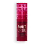 Makeup Revolution, Pout, Schijnen, Lippenolie, Kersenrood, 3 ml