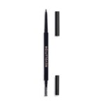 Makeup Revolution, Precise Brow, Wenkbrauwcrème potlood & borstel 2-in-1, Ebbenhout, 0.05 g