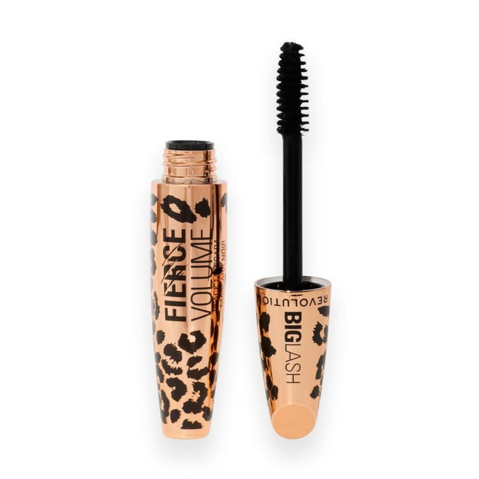 00365057566931038-0-6a27f5b6d8f5e Makeup Revolution, Big Lash Fierce, Volume, Mascara, Zwart, 9 g - Afbeelding 1