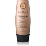 Gosh, Foundation Plus+, Cover & Conceal, Vloeibare foundation, 006, Honing, SPF 15, 30 ml