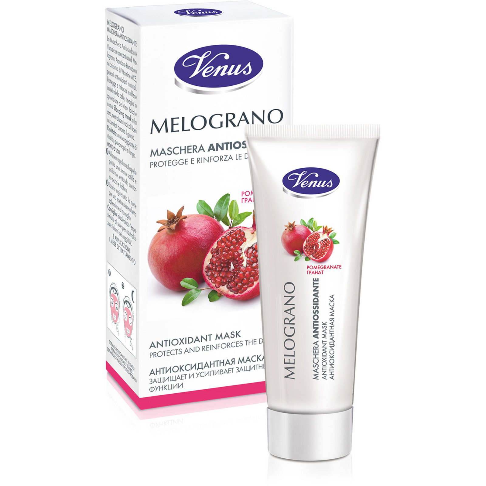 01648009150113150-0-6a0ec3b805e02 Venus, Lifting Detox, Natuurlijk, Antioxidant, Nacht slaapmasker, 40 ml - Afbeelding 1