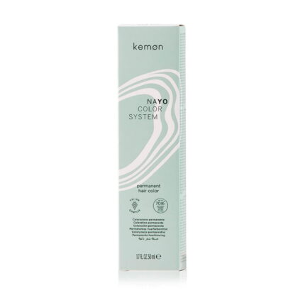 Kemon, Nayo 7.2 Hair Color, Permanente haarkleuring, 6.1 Dark Ash Blonde, 50 ml