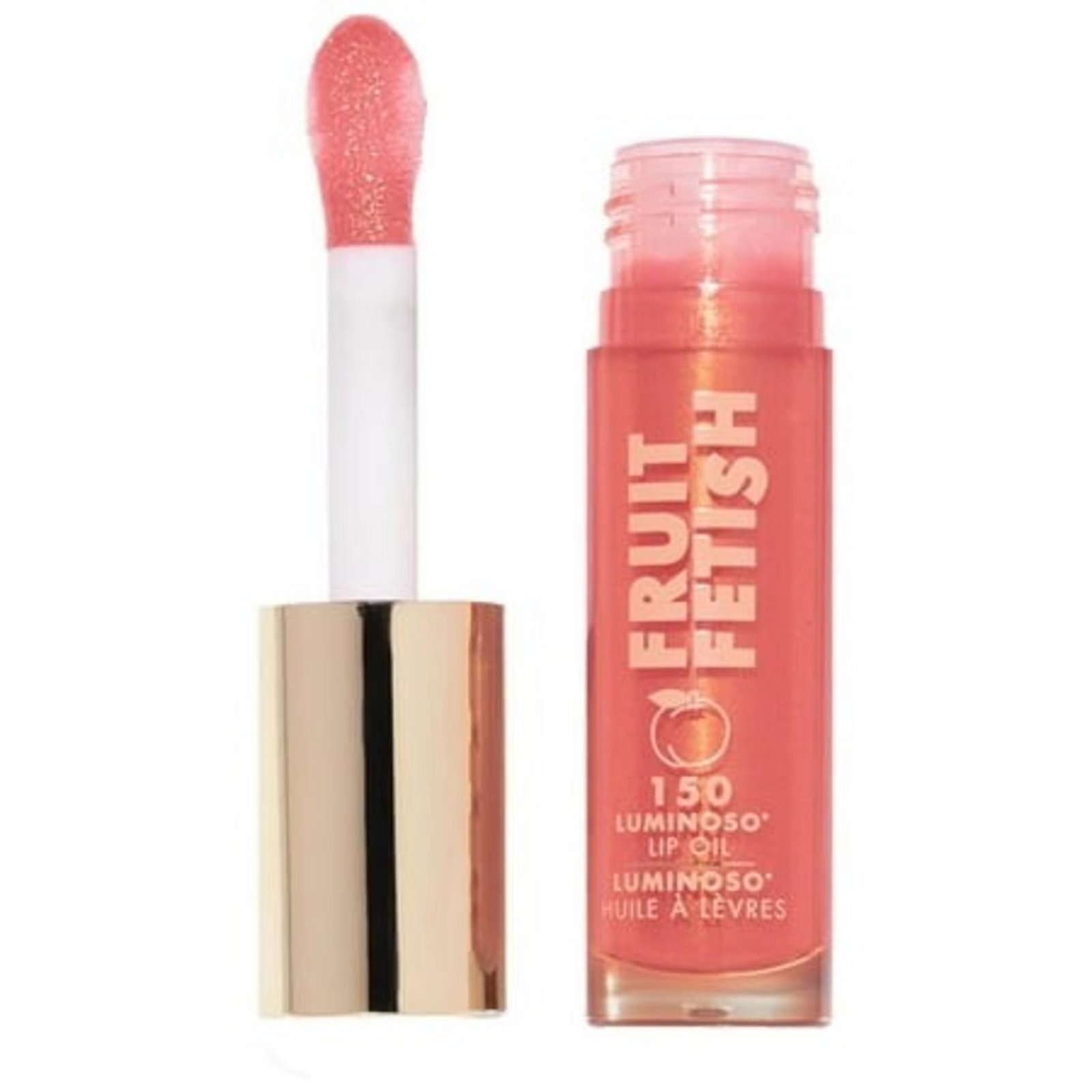 0717489001304-0-6a2a5842b4926 Milani, Fruit Fetish Lip Oil, Glanzend, Lippenolie, 150, Luminoso, 4 ml - Afbeelding 1
