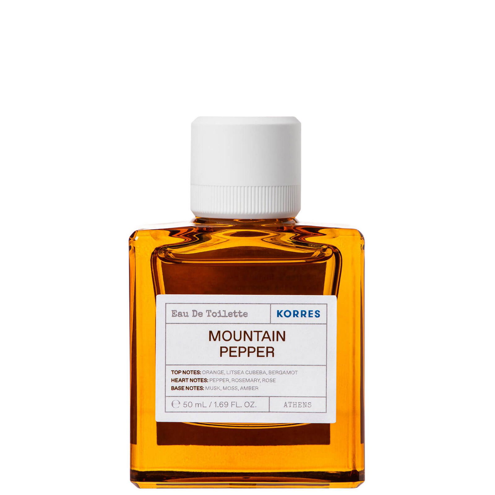 08035203069090646-0-69e86c1769a76 Korres, Mountain Pepper, Eau de Toilette, Uniseks, 50 ml - Afbeelding 1