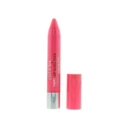 IsaDora, Twist-Up, Glanzend, Lipgloss, 15, Knock-Out Roze, 2.7 g
