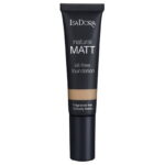 IsaDora, Natural Matt, Olievrij, Mat, Vloeibare foundation, 18, Amandel, 35 ml