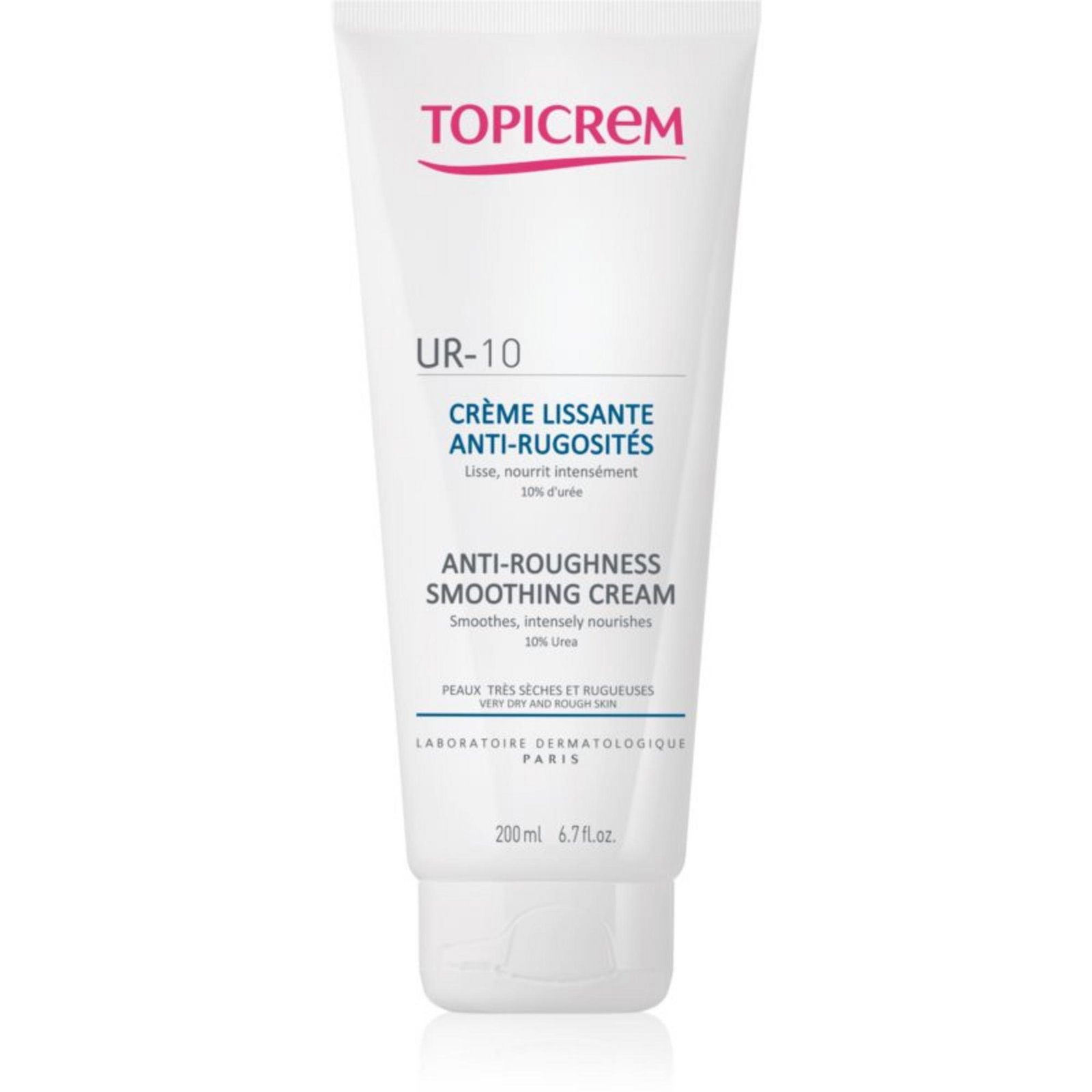 20423700281703290-0-6a57938eacb4e Topicrem, UR 10, Hydraterend & gladmakend, Dagelijks, Room, 200 ml - Afbeelding 1