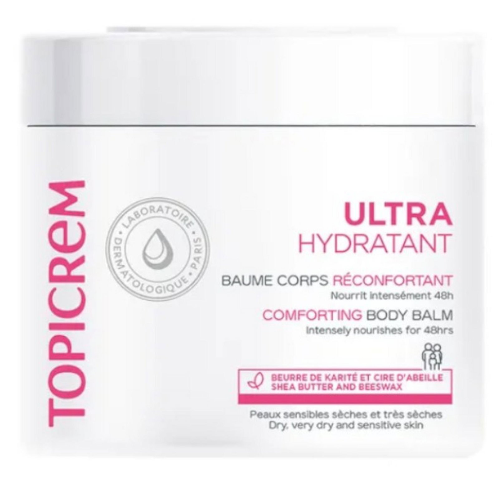 20423700281705492-1-6a578db38ce8f Topicrem, Ultra Hydratant, Hydraterend en voedend, Lichaamsbalsem, Dagelijks, 380 ml - Afbeelding 1