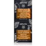 Set, Apivita, Apricot, Exfoliatie, Reiniging, Scrubmasker, Voor gezicht, 2 st, 8 ml