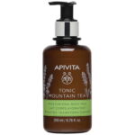 Apivita, Tonic Mountain Tea, Hydrating & Moisturising, Lichaamsmelk, Dag & Nacht, 200 ml