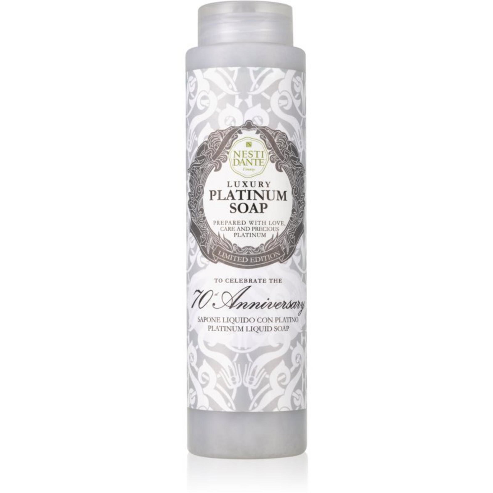 2042837524002681-0-6a5736fc122ae Nesti Dante, Luxury Platinum, Bloemig, Cleansing & Firming & Smoothing, Douchegel, Lichaam, Alle huidtypes, 300 ml - Afbeelding 1