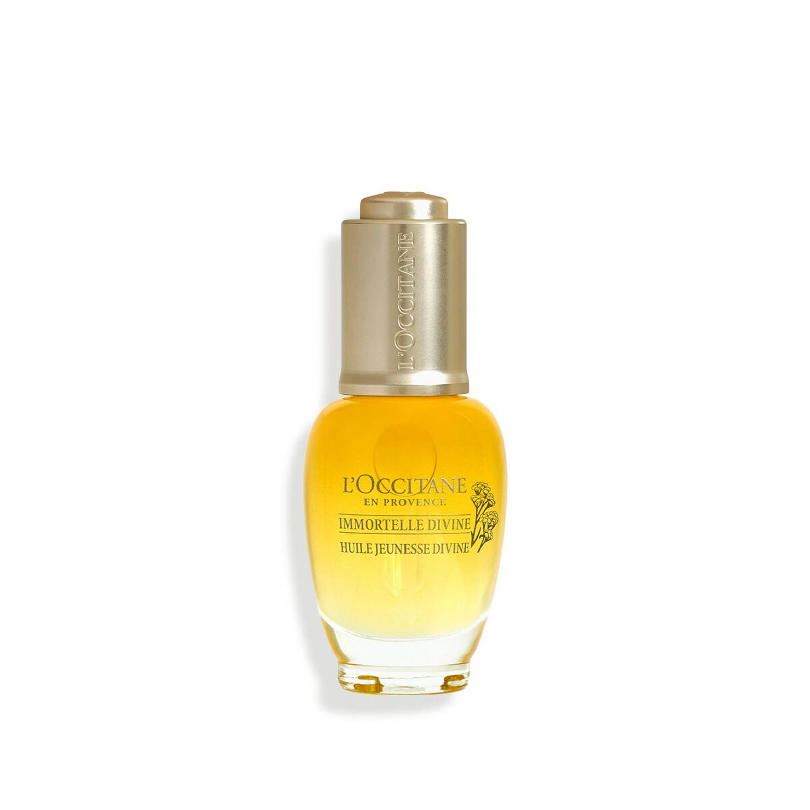 3253581762868-2-68e102e3b49da L'Occitane en Provence, Immortelle Divine, 100% natuurlijk, Versteviging & Stralendheid, Olie, Voor gezicht, 30 ml - Afbeelding 1