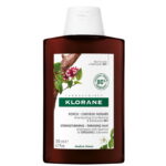 Klorane, Klorane, Quinine & Edelweiss, Haarbehandeling shampoo, Voor versterking, Voor dunner wordend haar, 200 ml