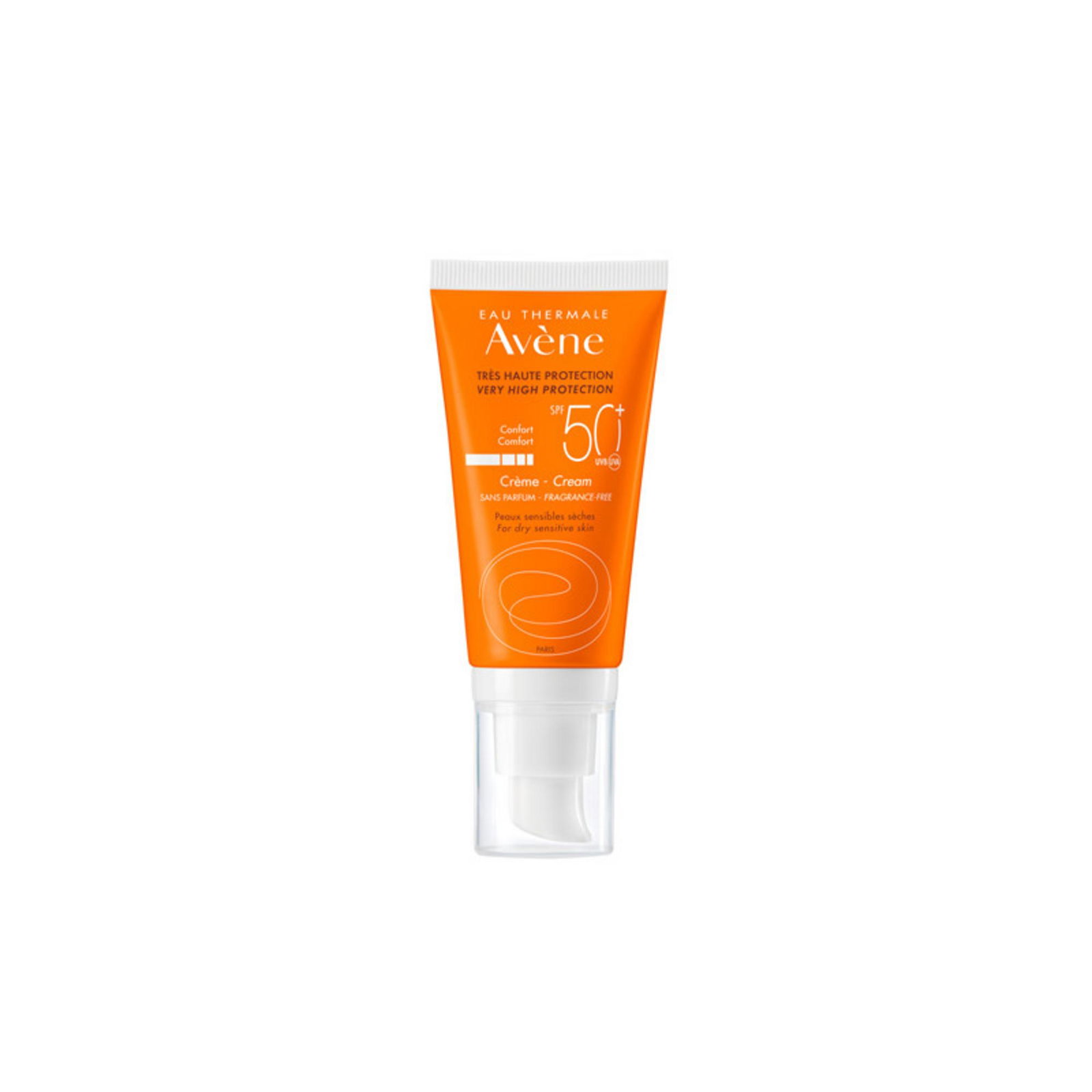 3282770149494-0-6976418742e91 Avene, Sun Care, Hoge UV-bescherming, Room, Geheel gezicht, SPF 50+, 50 ml - Afbeelding 1