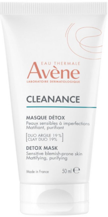 Avene, Cleanance, Reiniging en exfoliatie, Kleimasker, 50 ml
