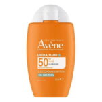 Avene, Ultra Fluid, Matterend, Dagelijks, Vloeistof, Gezicht, SPF 50+, 50 ml