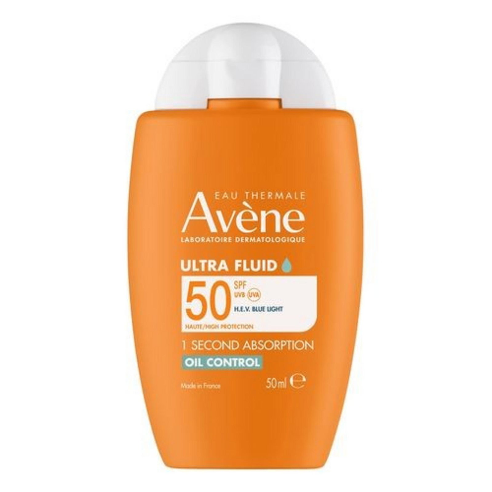 3282770397680-0-69761050ee78c Avene, Ultra Fluid, Matterend, Dagelijks, Vloeistof, Gezicht, SPF 50+, 50 ml - Afbeelding 1