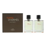Duo Set, Hermes, Terre d'Hermes, Eau de Toilette, Voor mannen, 2 st, 50 ml
