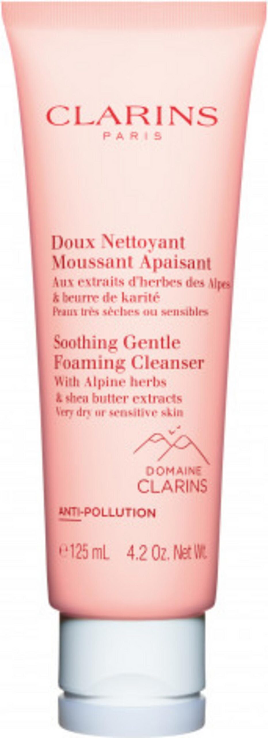 3380810427332-0-68e7922f29298 Clarins, Gentle Soothing, Antivervuiling, Reinigende schuimcrème, 125 ml - Afbeelding 1