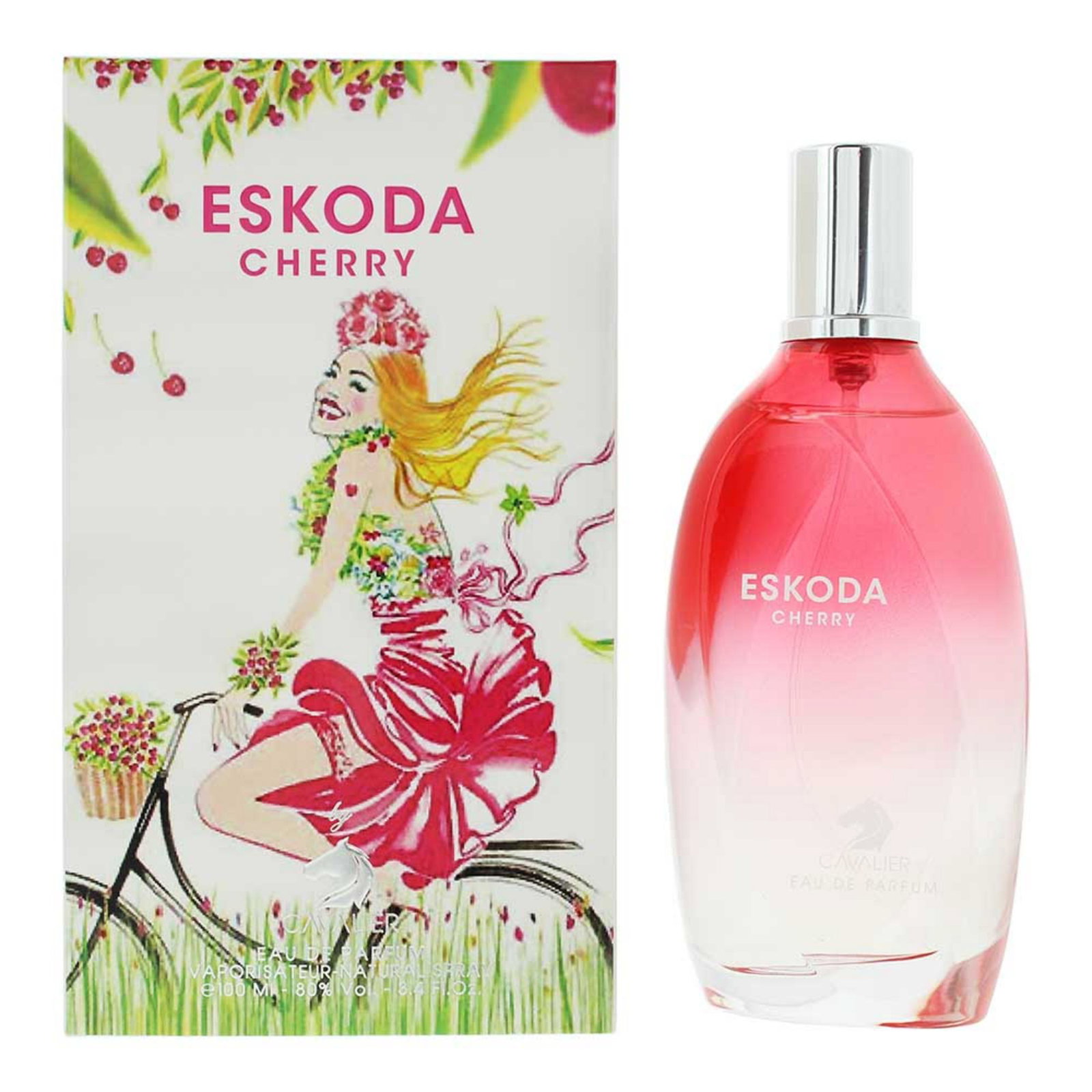 10053595-00101 Cavalier, Eskoda Cherry, Parfumwater, Voor vrouwen, 100 ml - Afbeelding 1