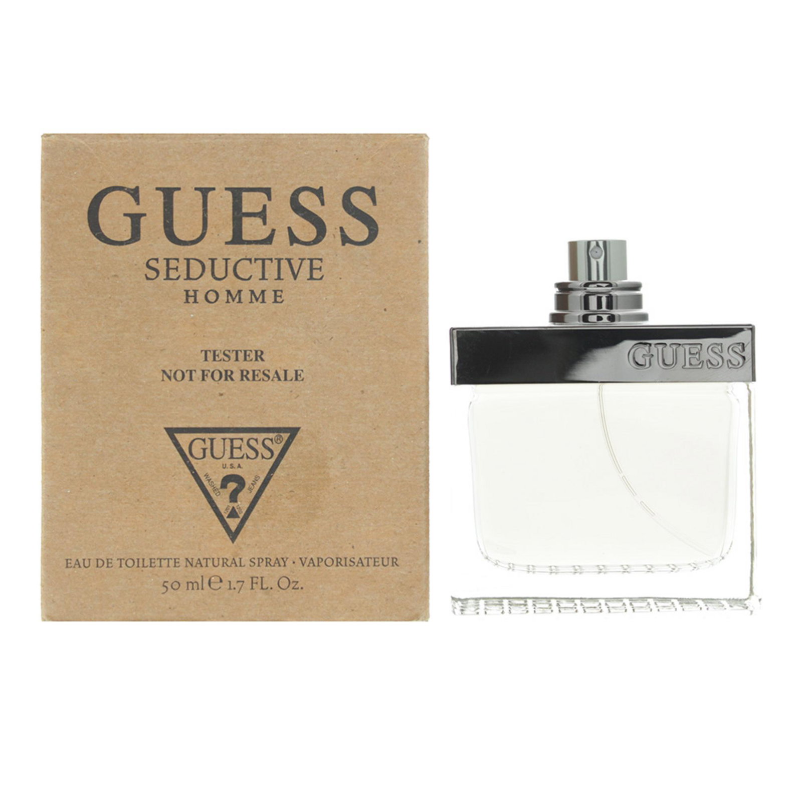 10000902-0 Guess, Seductive Homme, Eau de Toilette, Voor mannen, 50 ml *Tester - Afbeelding 1